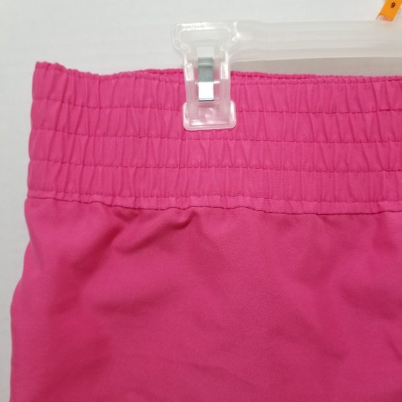 Xhilaration shorts Large running athletic workout tuxedo stripe pull on waist - Picture 9 of 15